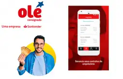 Empréstimo consignado Santander Olé