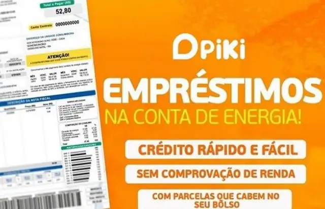 Piki : Empréstimo com débito direto na conta de luz