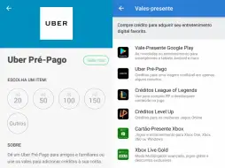 Cartão pré-pago da Uber traz comodidade aos clientes