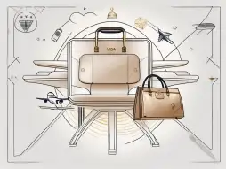 A luxurious visa infinite credit card surrounded by symbols of premium benefits