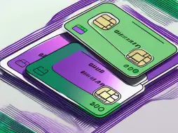 Two digital banking cards