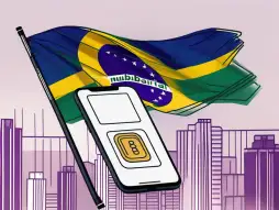 A smartphone displaying a digital bank interface