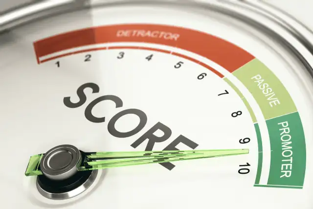 manometro apontando para o verde indicando como Melhorar o score de crédito
